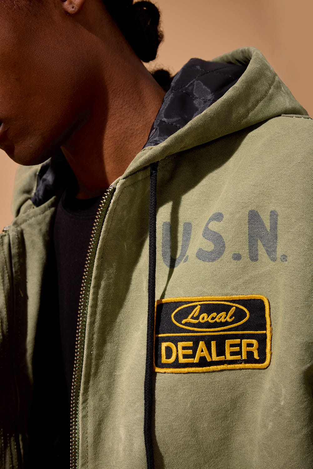 Jordan Craig "Pelham Bay Hooded Work Jacket"