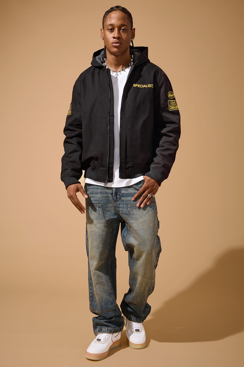 Jordan Craig "Overnite Re-up" Zip Hoodie Work Jacket