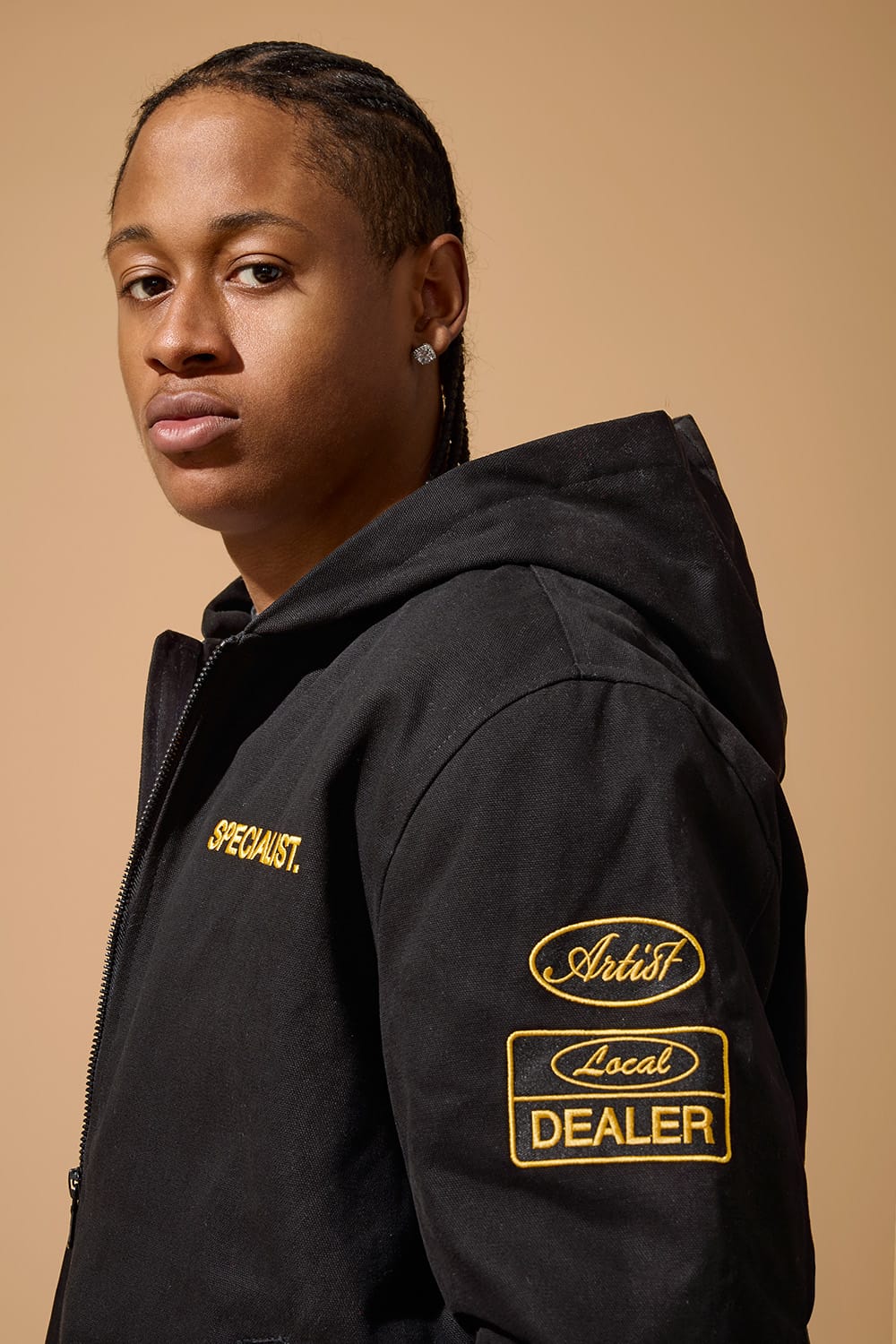 Jordan Craig "Overnite Re-up" Zip Hoodie Work Jacket