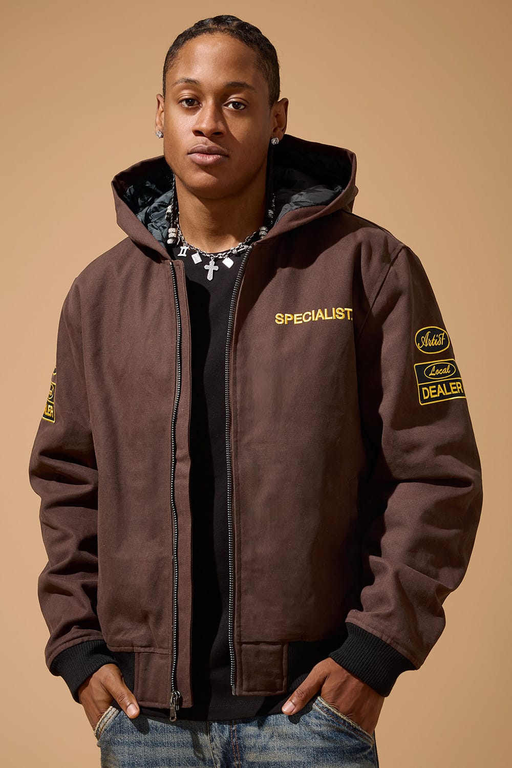 Jordan Craig "Overnite Re-up" Zip Hoodie Work Jacket