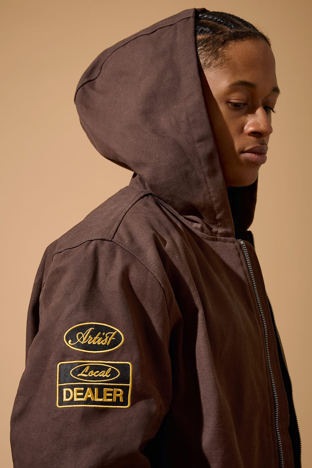 Jordan Craig "Overnite Re-up" Zip Hoodie Work Jacket