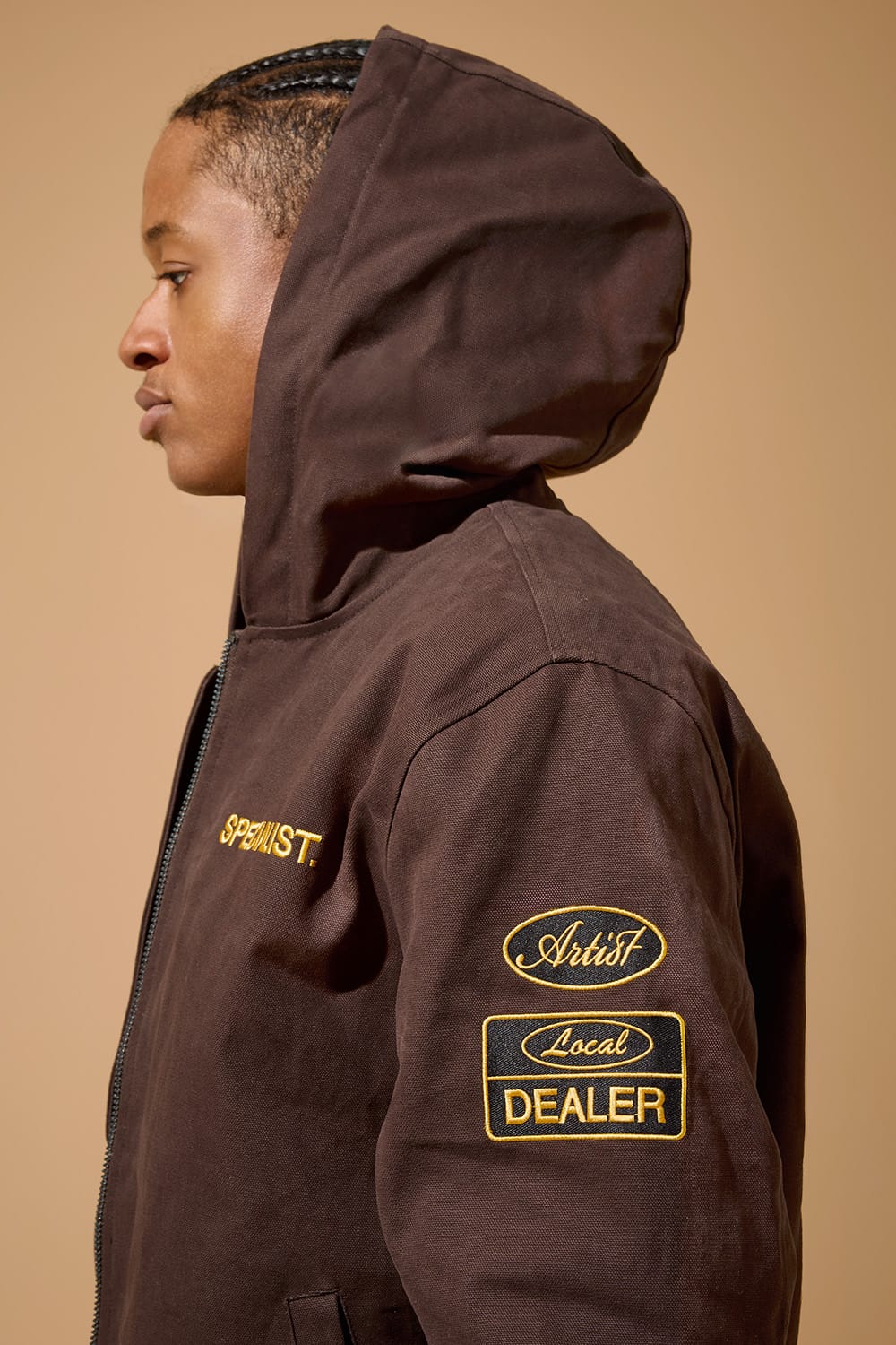 Jordan Craig "Overnite Re-up" Zip Hoodie Work Jacket