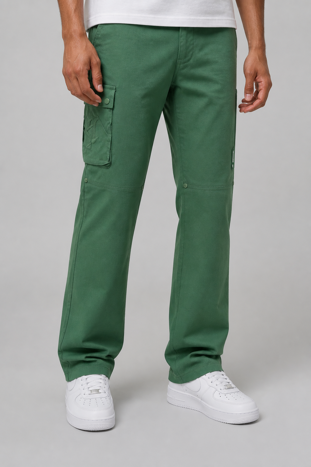 Makobi "Adorni Elite Club" Nylon Stacked Pants
