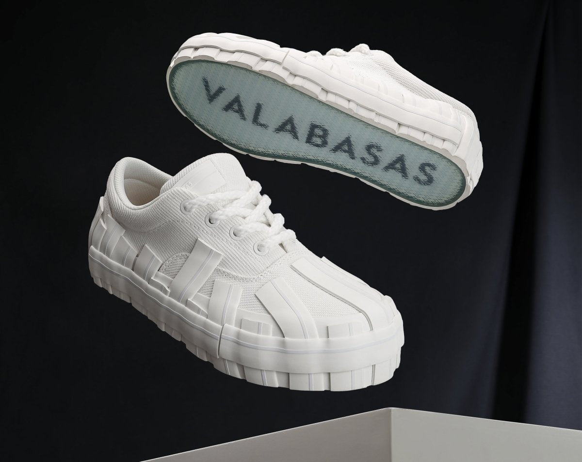 Valabasas "Yuratsu 100" Men's White Shoes