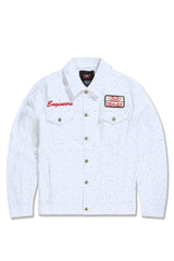 Jordan Craig "Local Dealer" Rhinestone Trucker Denim  Jacket
