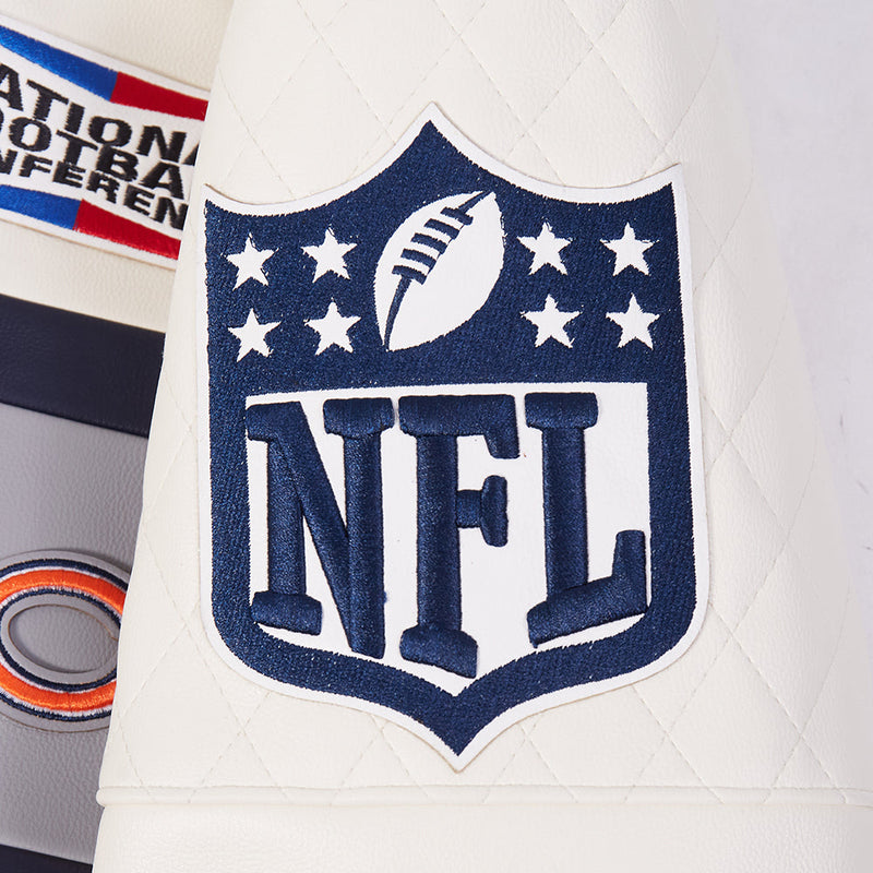 Pro Standard Bears Motto Leather Jacket