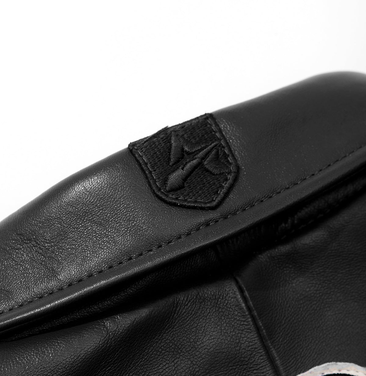 Avirex "Icon" Leather Jacket - Black
