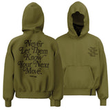 Point Blank "Never Let Them Know Your Next Move" Rhinestone Hoodie