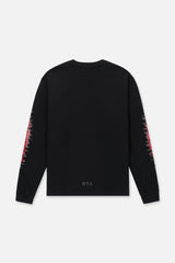 RTA Lawrence Long Sleeve Tee - Black Cyber Siglism "LOST FREQUENCIEZ"