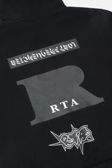 RTA Dion Hoodie Black Cross Grillz "LOST FREQUENCIEZ"