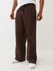 True Religion Anniversary Cinched Big T Zip Up Hoodie & Baggy Sweatpants Jogging Set