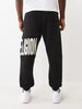 True Religion Panel TR Cinched Hoodie & Pants Jogging Set