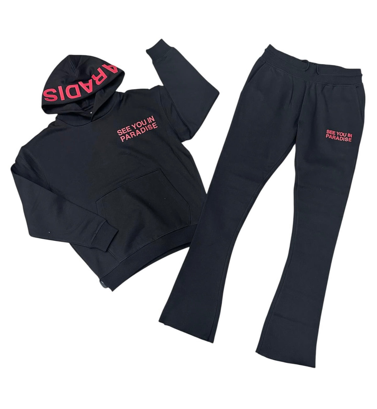 Track Suit Jordan Craig Jogging Suit Kids Hoodie Stacked Fleece