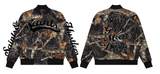 Roku "Saint- Street Grind Meets Divine" Rhinestone Varsity Jacket