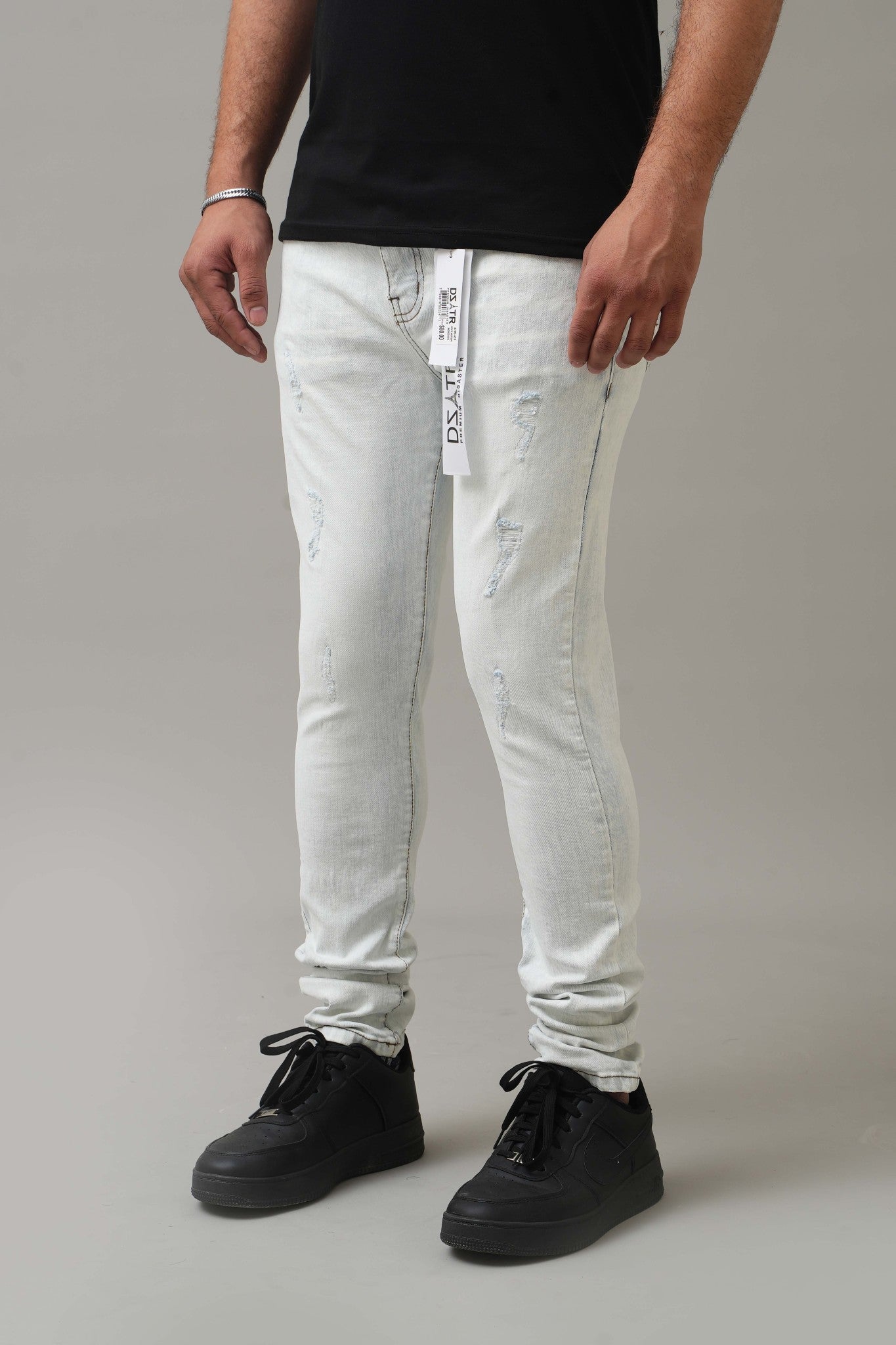 Premium Disaster "Indigo Ice" Ultra Skinny Stretch Denim