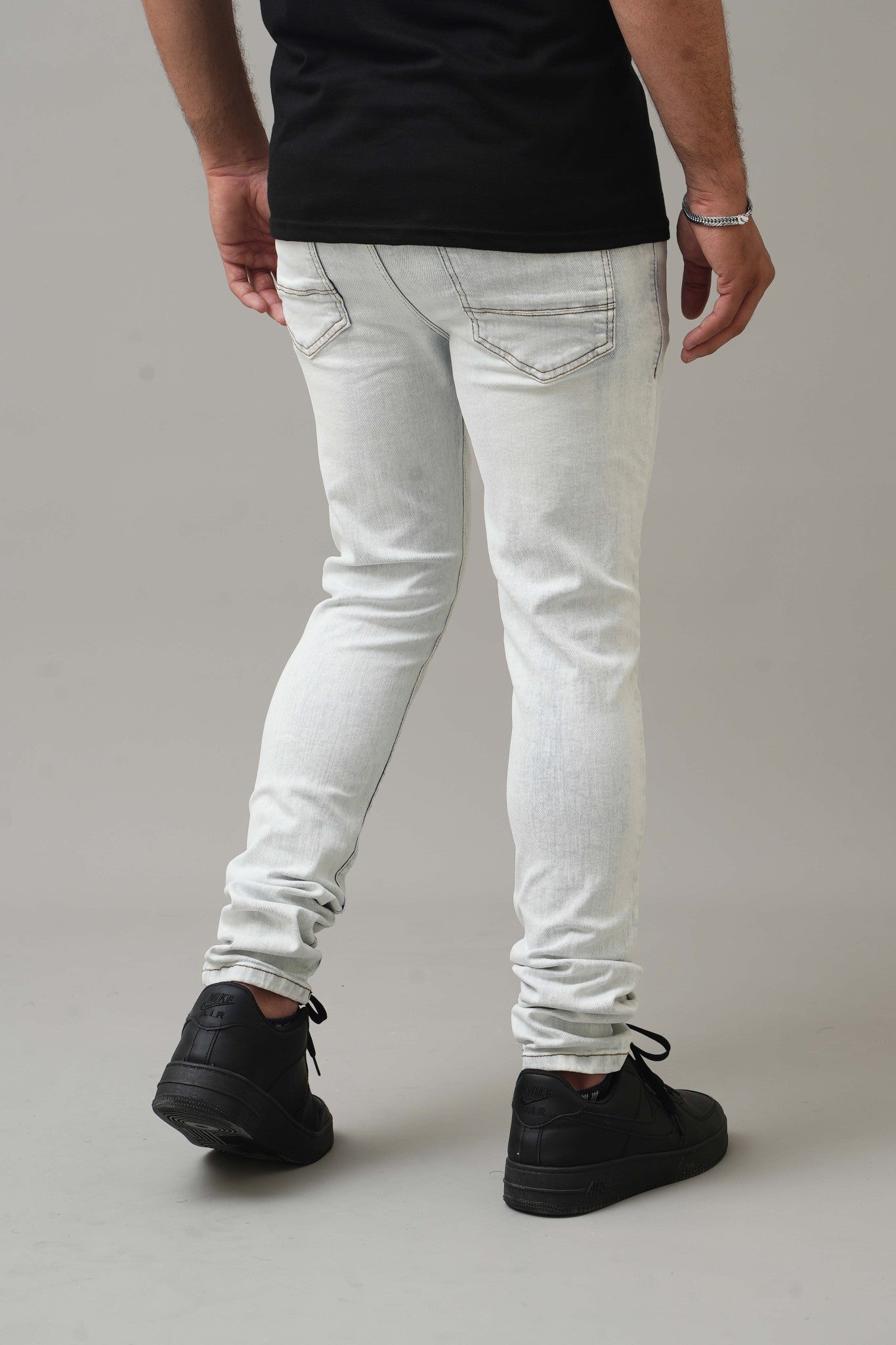 Premium Disaster "Indigo Ice" Ultra Skinny Stretch Denim