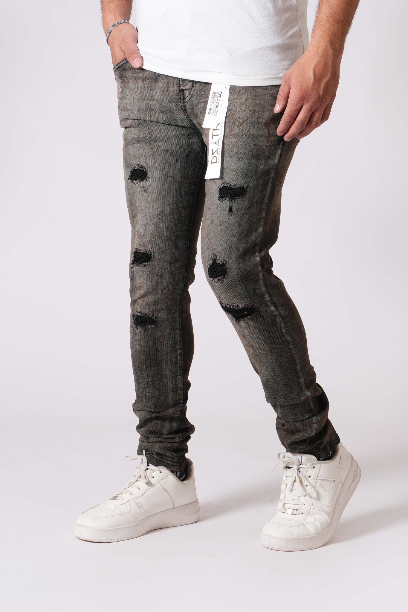 Premium Disaster "Black Nebula" Ultra Skinny Stretch Denim