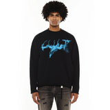 Cult of Individuality Novelty Fleece Crew Sweatshirt