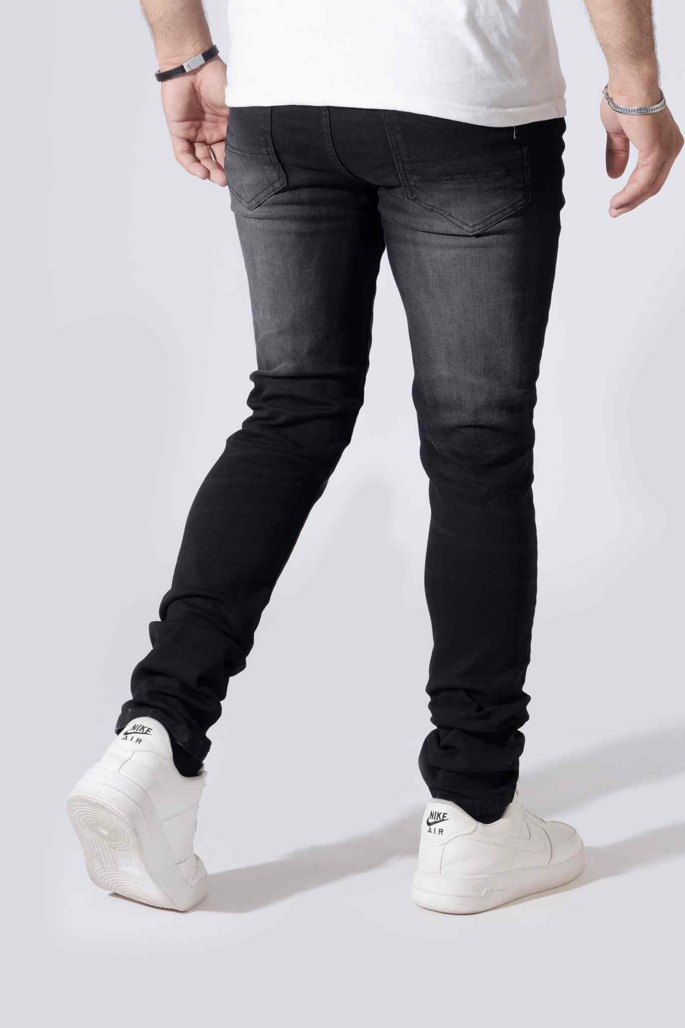Disaster Ultra Skinny Stretch Denim - Black