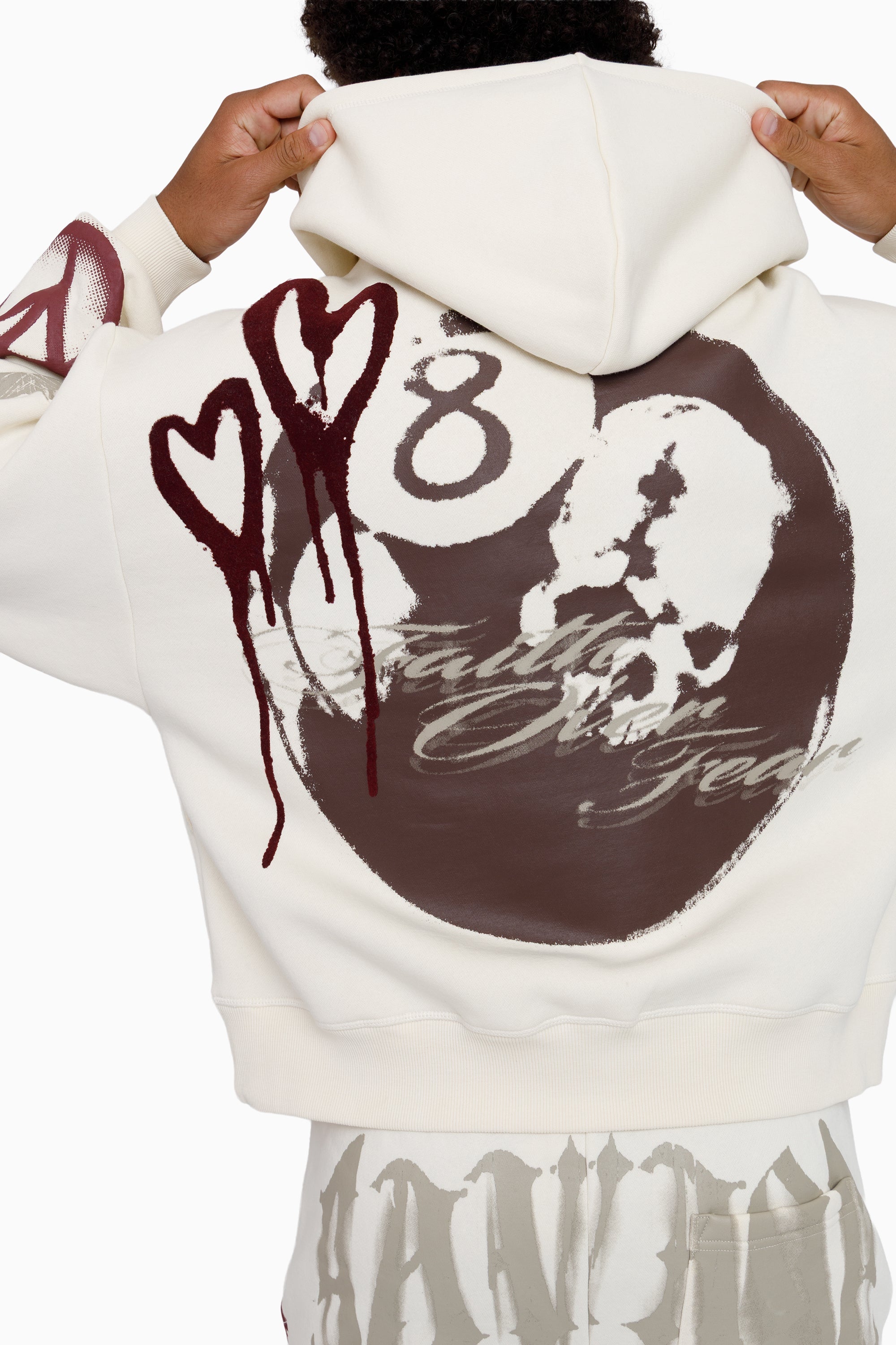 Smoke Rise "Truth" Fleece Jogging Suit - Turtledove