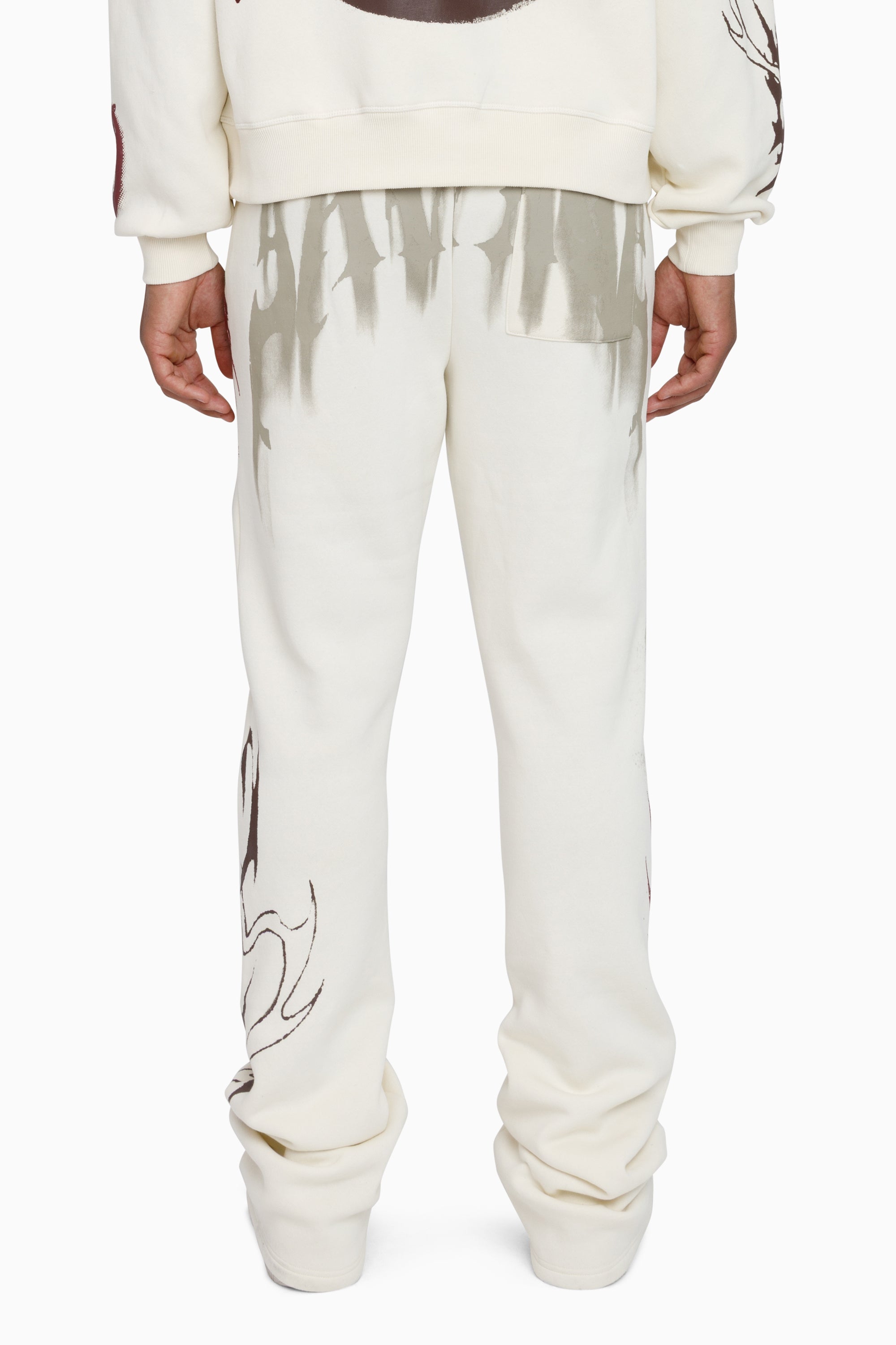 Smoke Rise "Truth" Fleece Jogging Suit - Turtledove