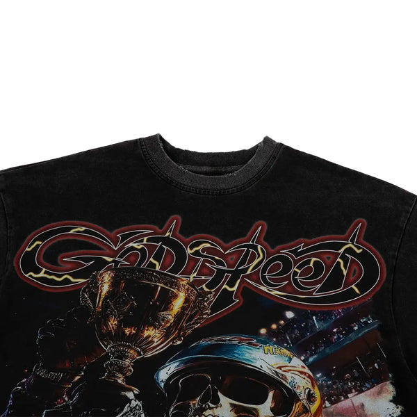 Godspeed "Podium Dreams" Crop T-Shirt