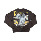 Premium Milano "Guardian Angel" Scuba Crewneck Sweater