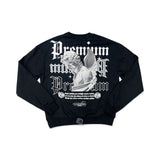 Premium Milano "Guardian Angel" Scuba Crewneck Sweater