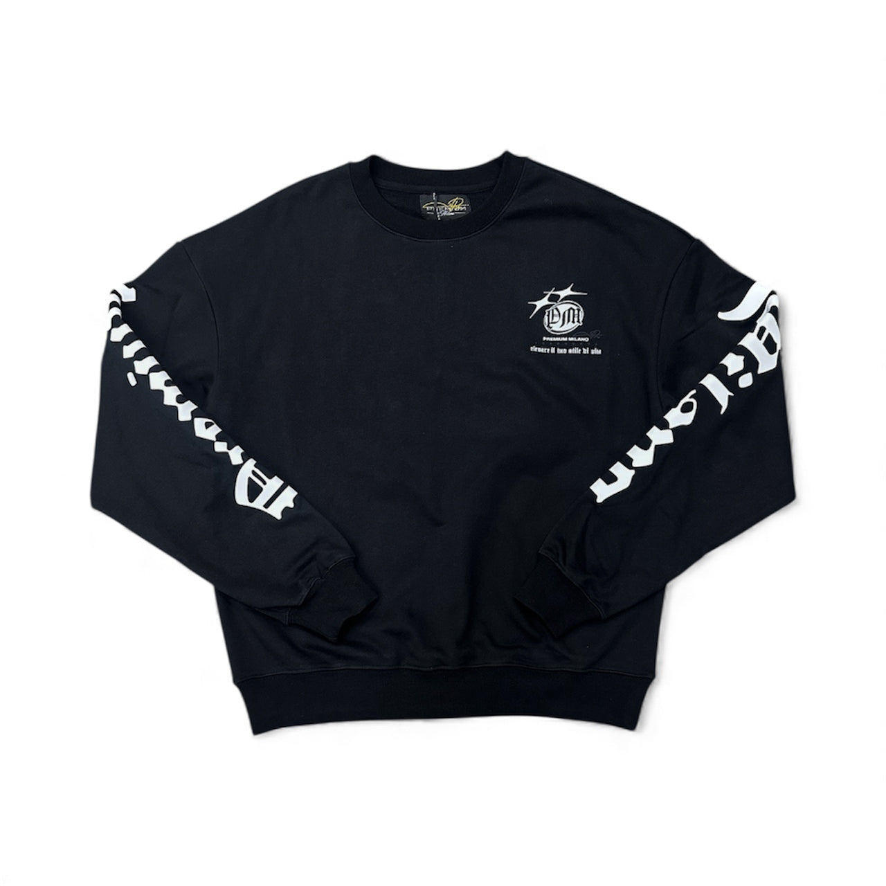 Premium Milano "Fortune" Scuba Crewneck Sweater