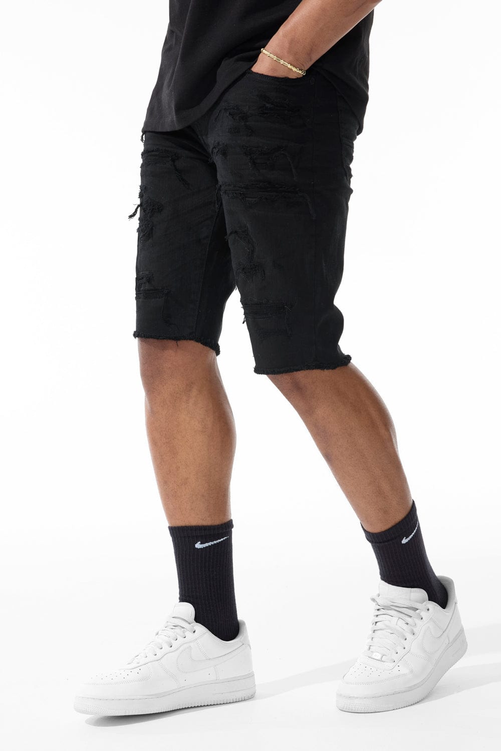 Jordan Craig OG - Tulsa Twill Shorts - Jet Black