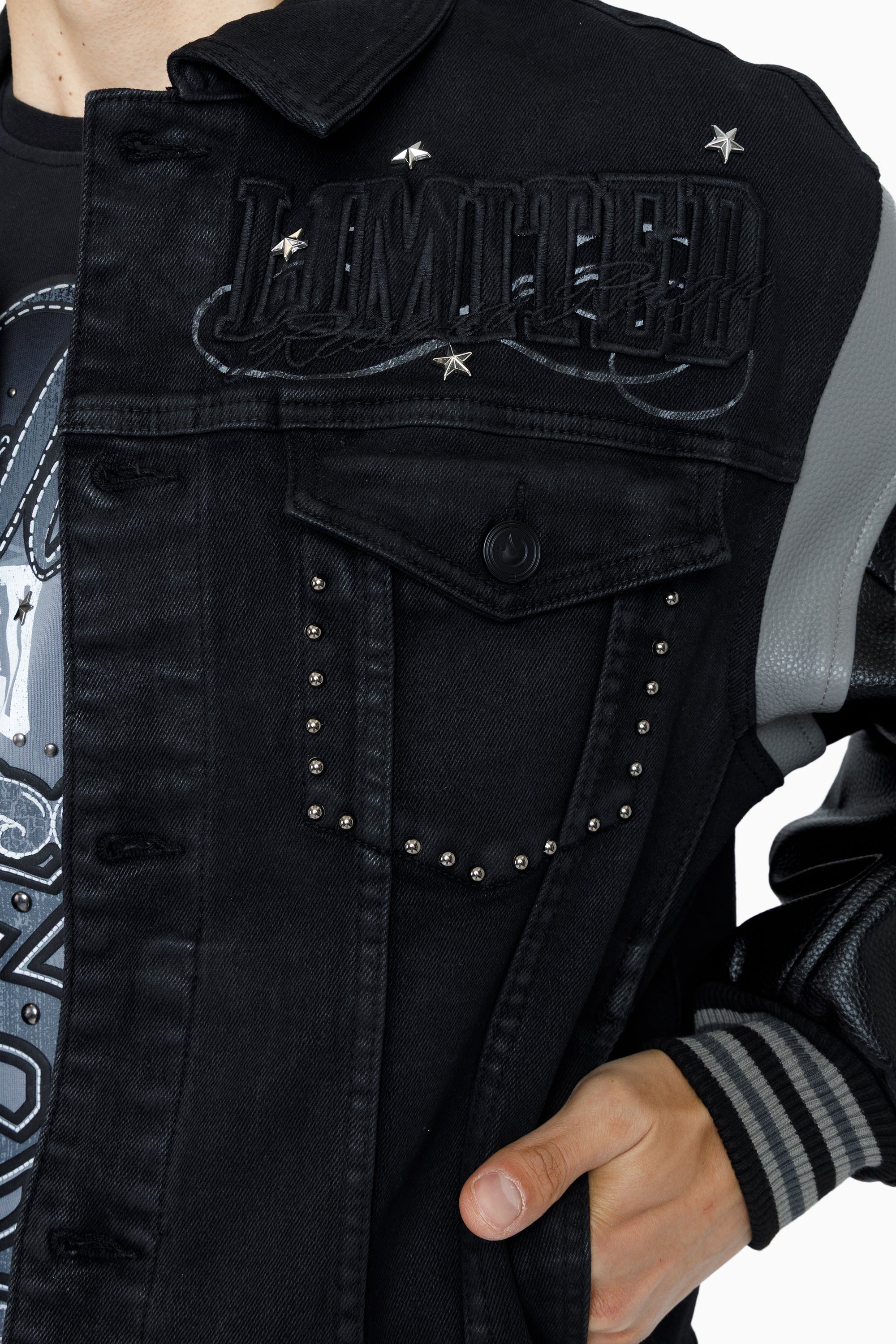 Smoke Rise "Rise to Reign" Trucker Jacket