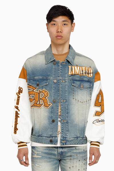 Smoke Rise "Rise to Reign" Trucker Jacket