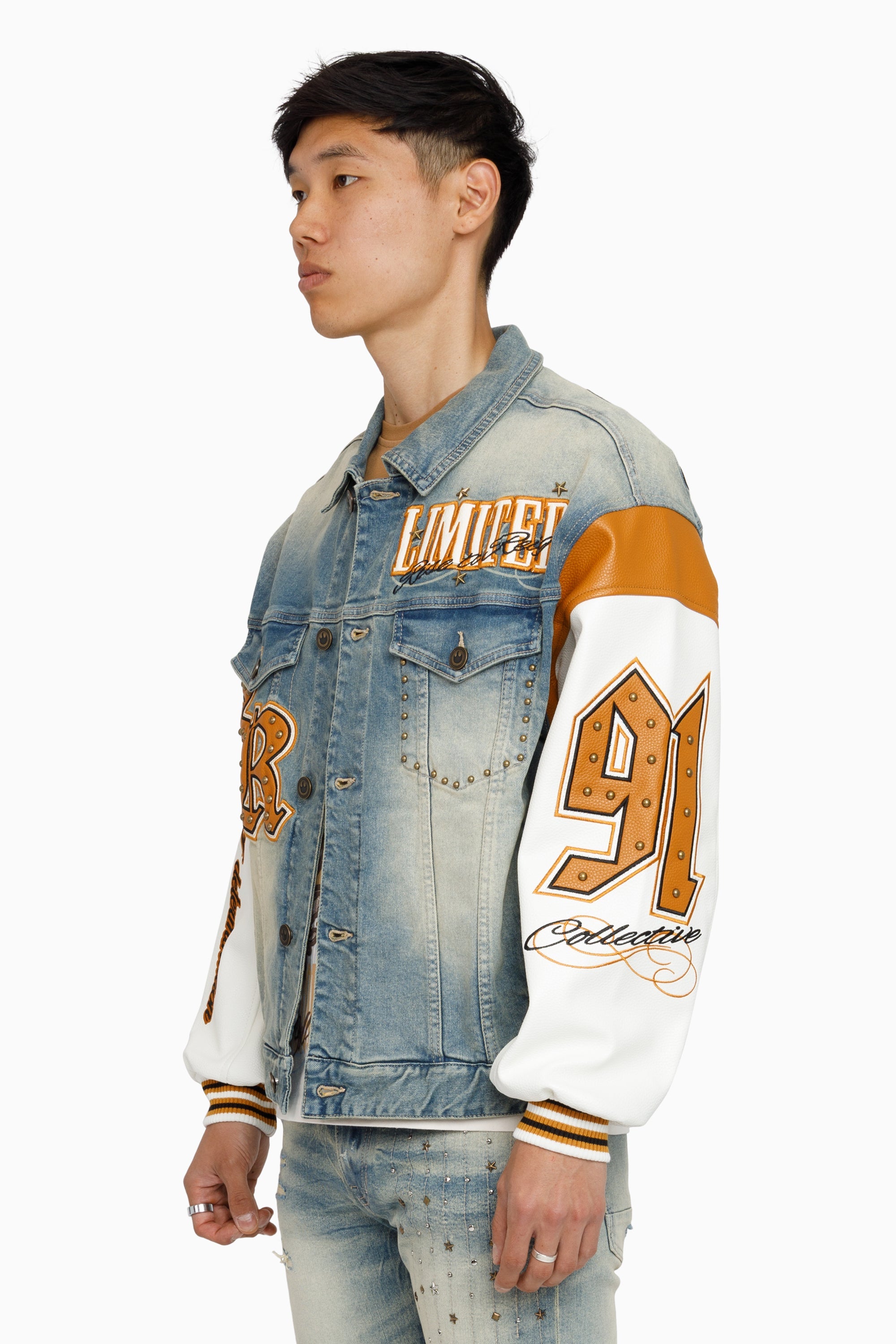 Smoke Rise "Rise to Reign" Trucker Jacket