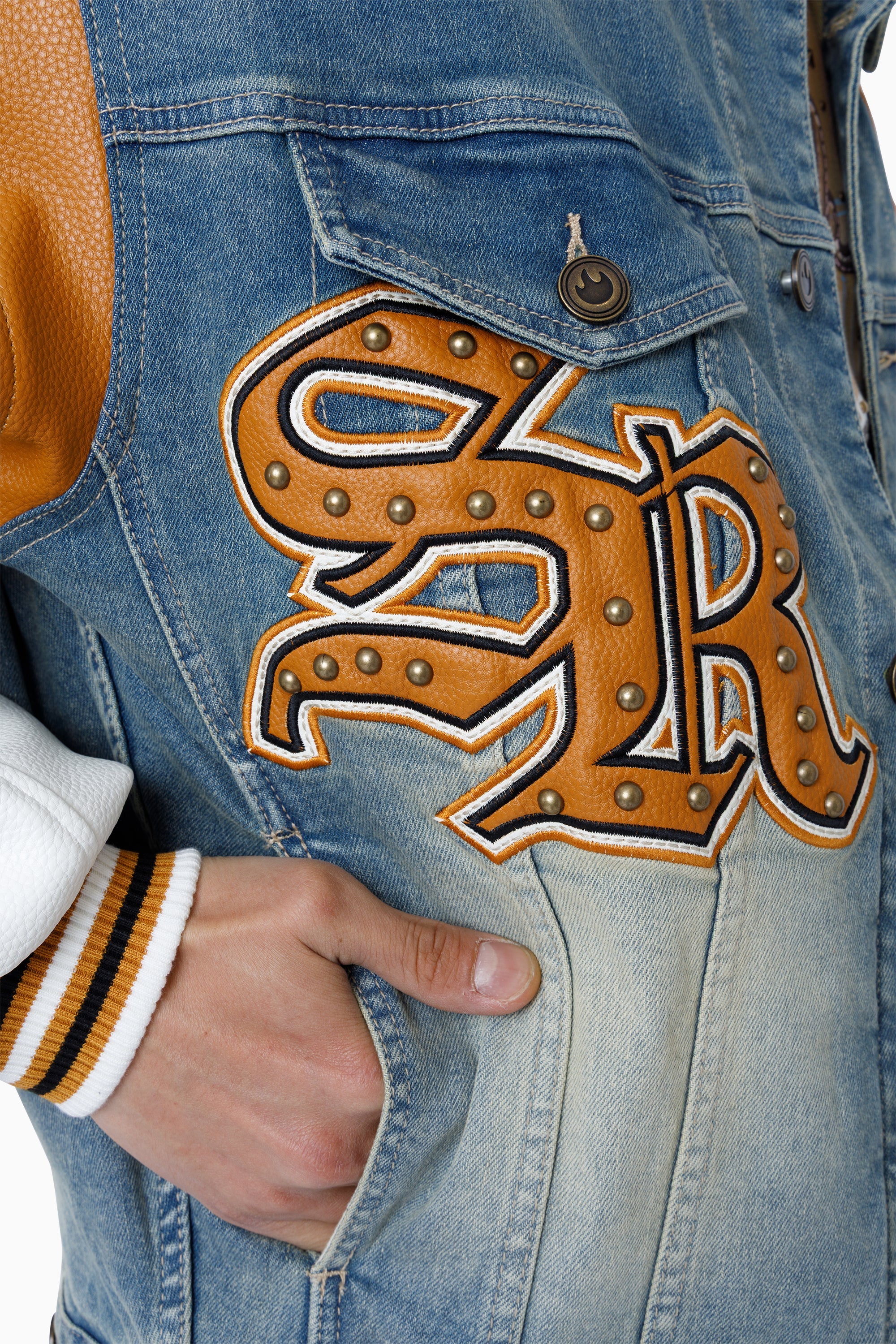 Smoke Rise "Rise to Reign" Trucker Jacket