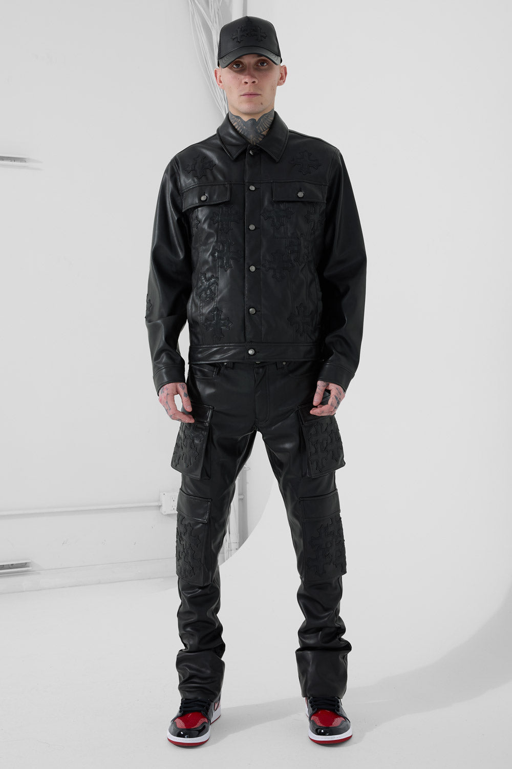 See You In Paradise Eden Trucker Leather Hat