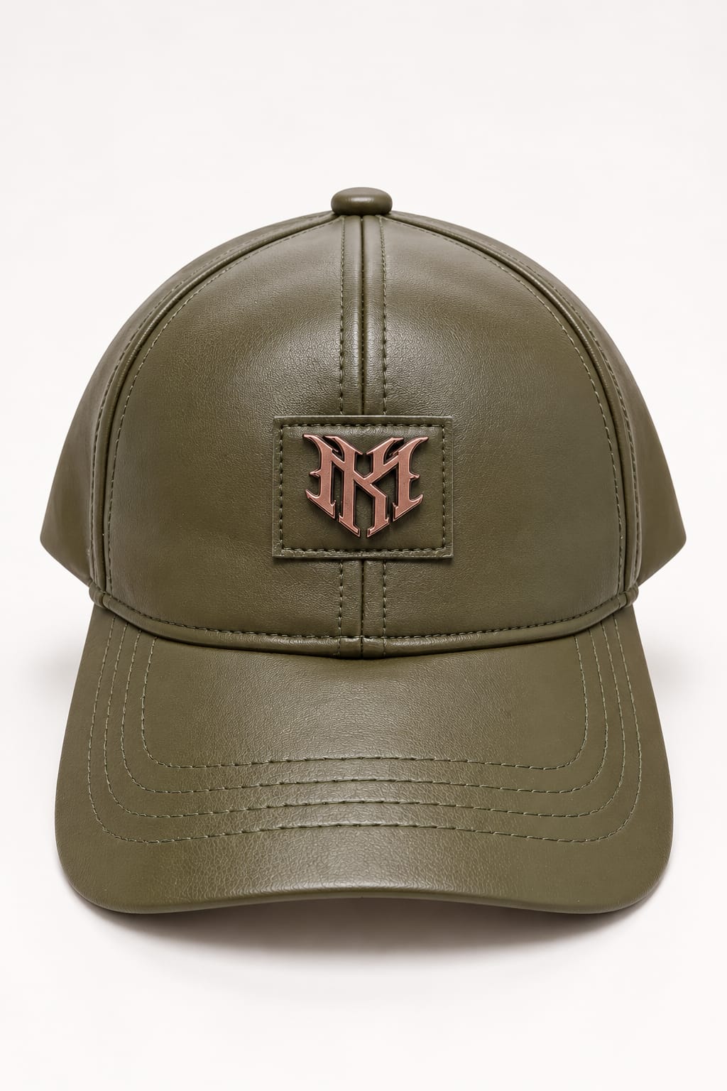 Makobi "Azurri" PU Leather Baseball Hat