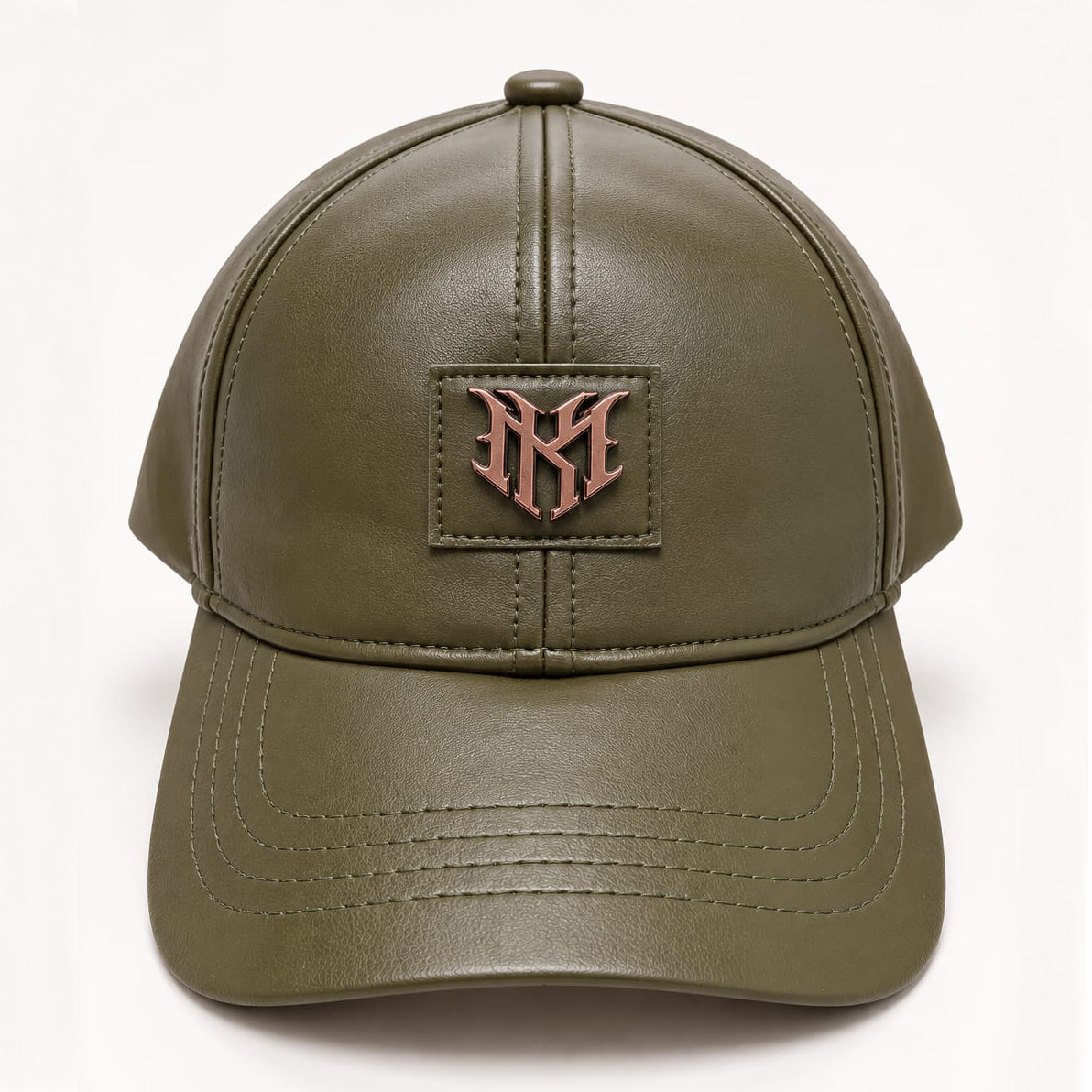 Makobi "Azurri" PU Leather Baseball Hat
