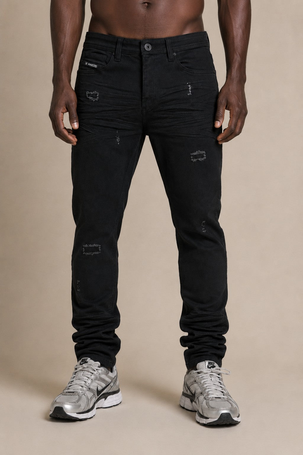 Makobi "Mancini" Twill Jeans