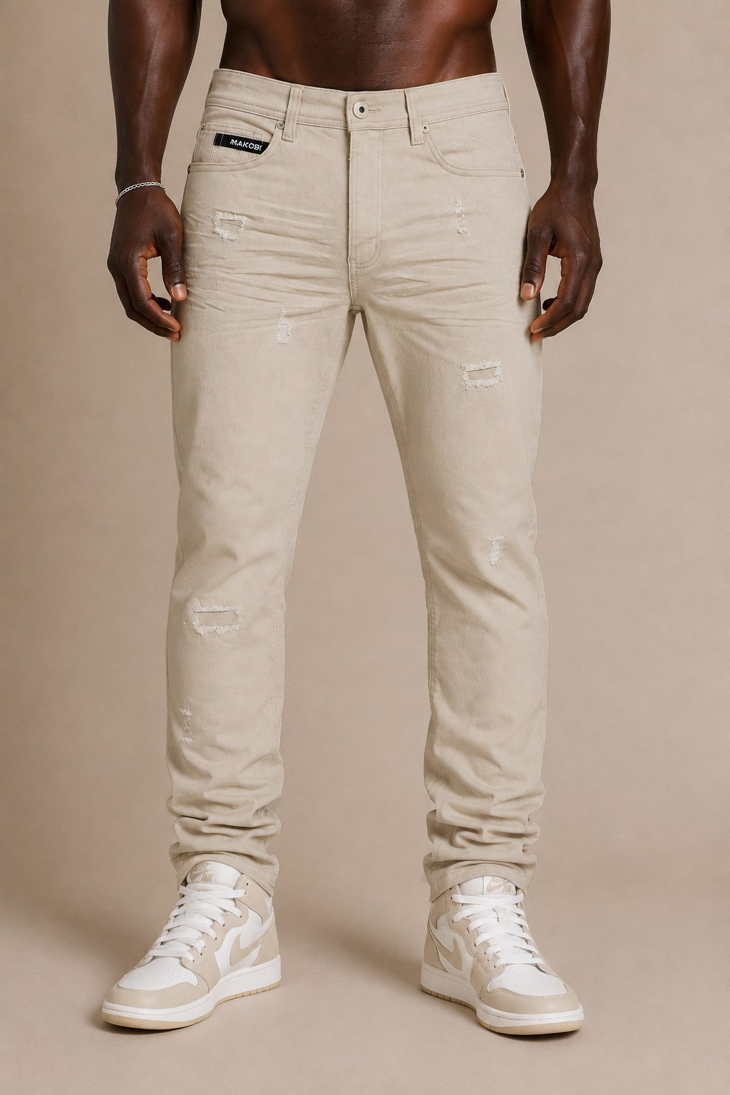 Makobi "Mancini" Twill Jeans