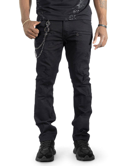 Makobi Adorni Chain Jeans