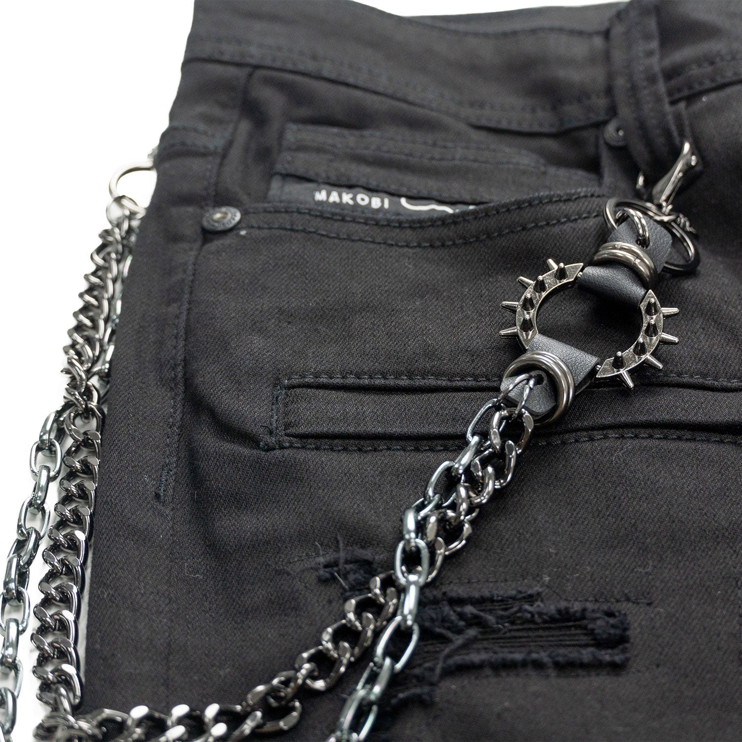 Makobi Adorni Chain Jeans