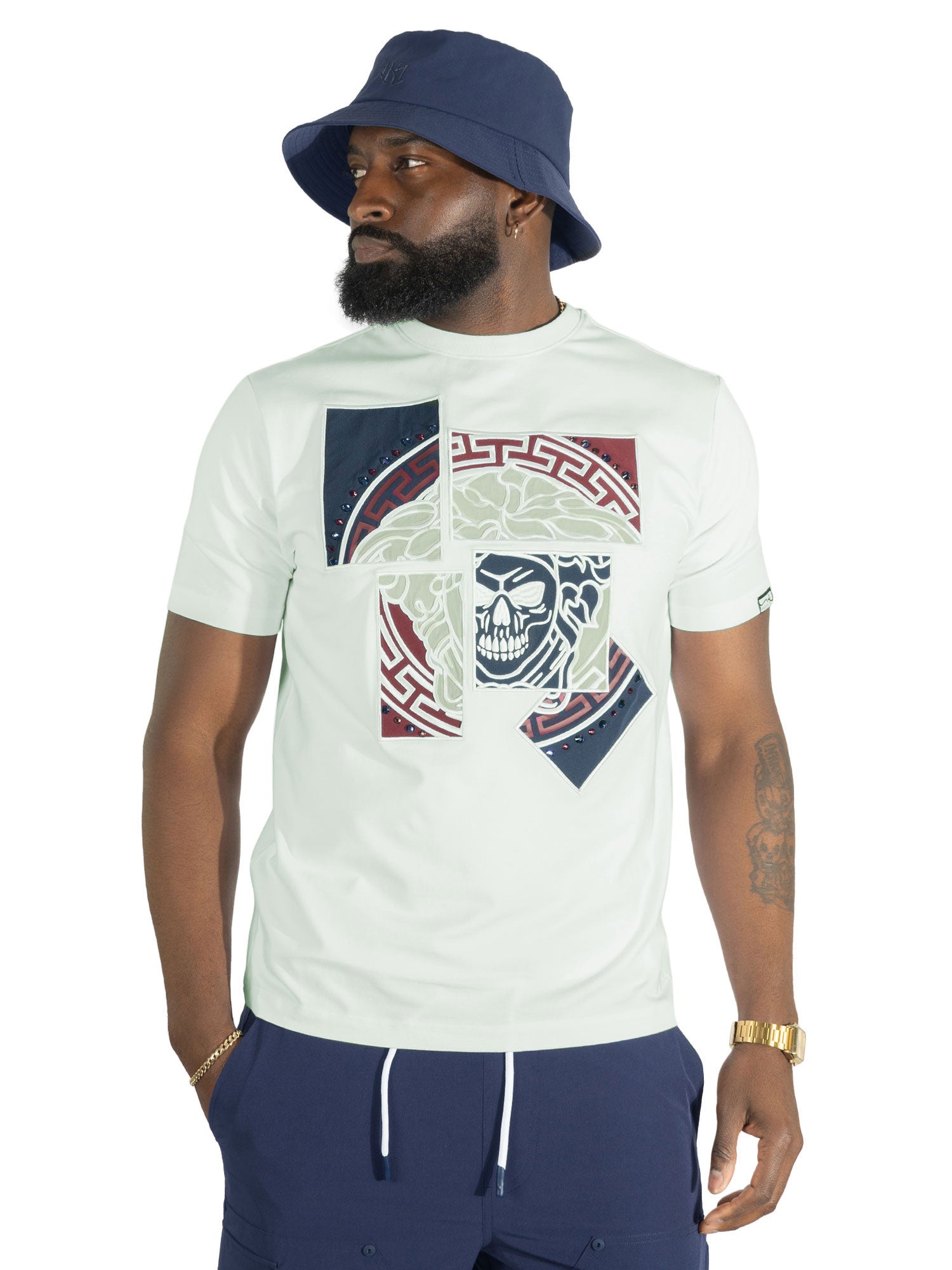 Makobi "Bianco Medussa" Jersey Tee