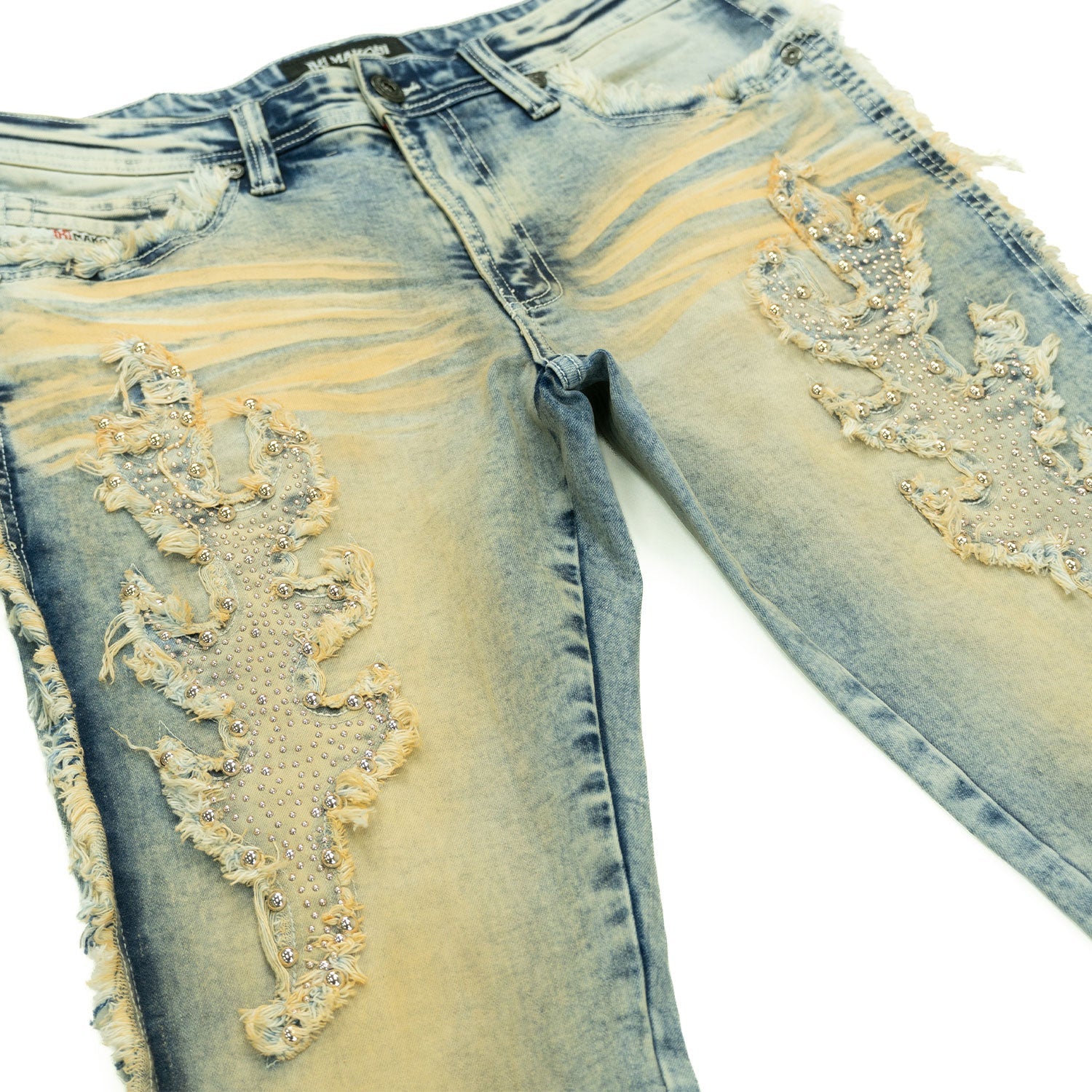 Makobi "Tesoro" Stacked Jeans