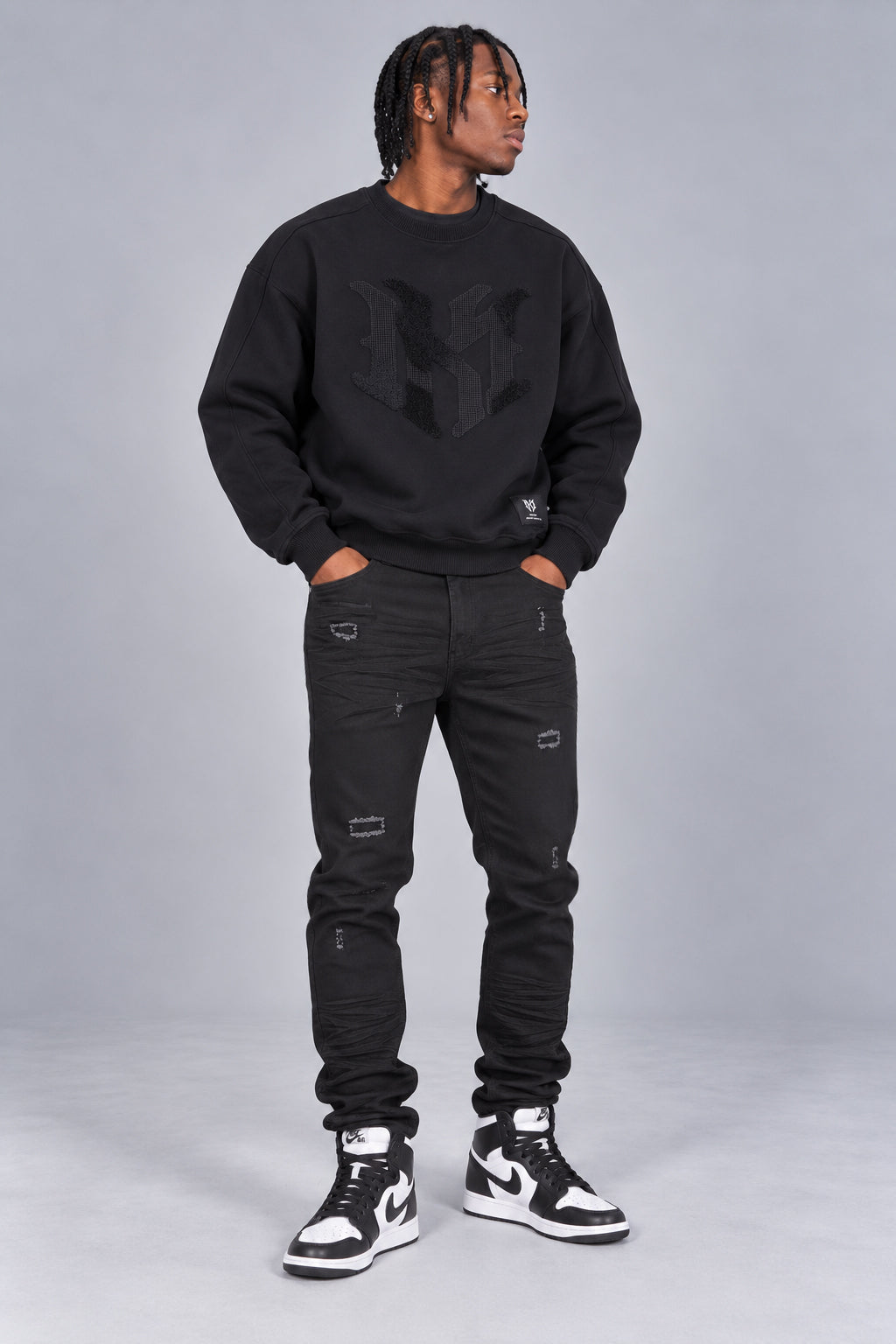 Makobi "Mancini" Crewneck Sweater