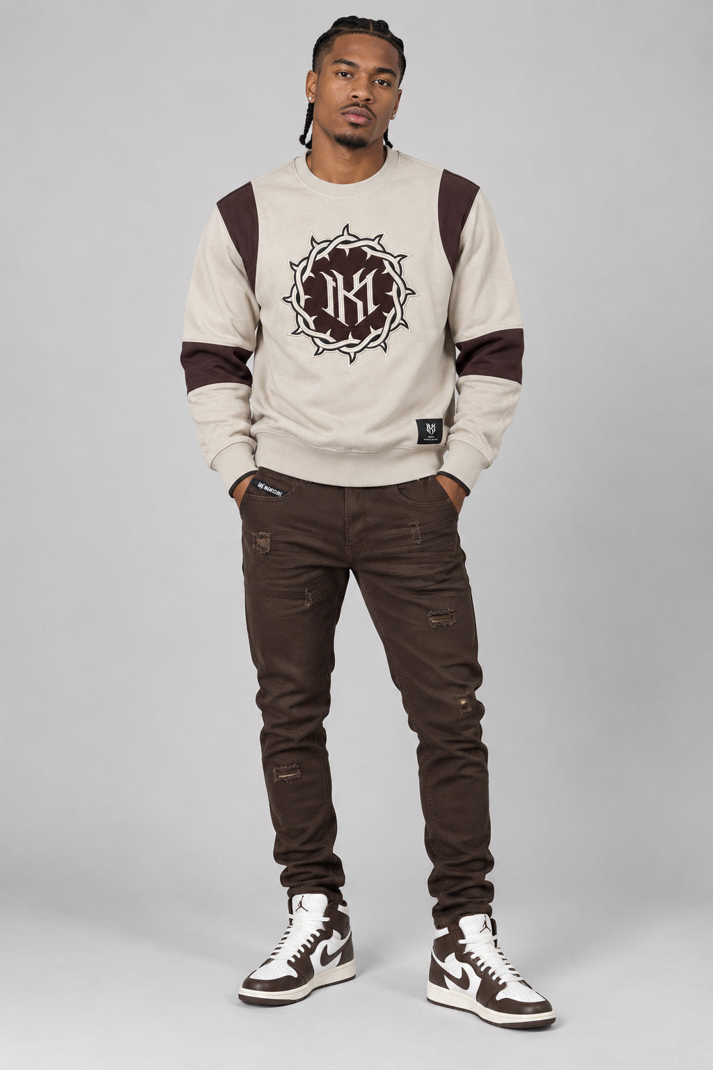 Makobi "Mancini" Twill Jeans