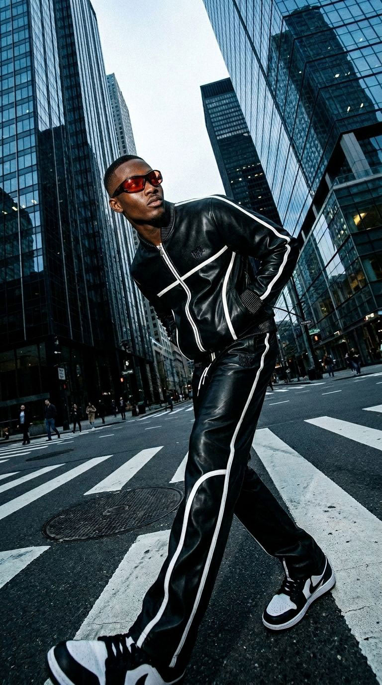 Makobi "Azzuri" PU Track Suit