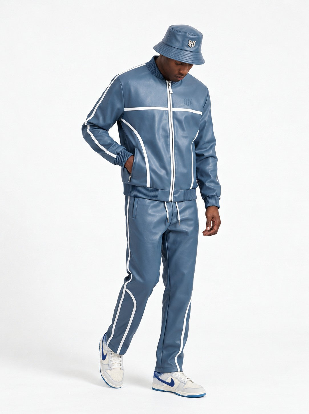 Makobi "Azzuri" PU Track Suit