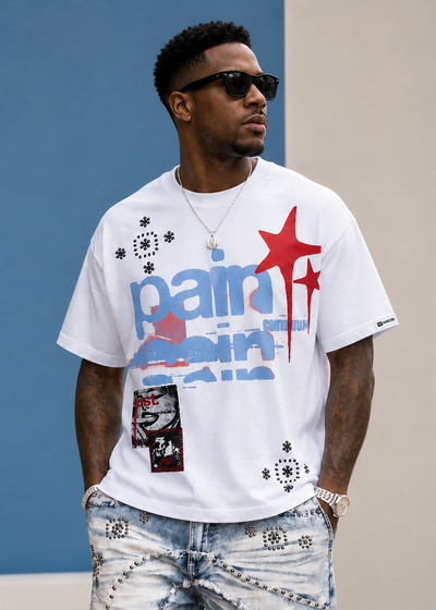 Makobi "Dolore Pain" Oversize Tee