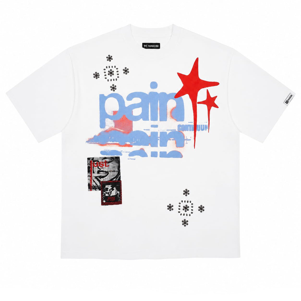 Makobi "Dolore Pain" Oversize Tee