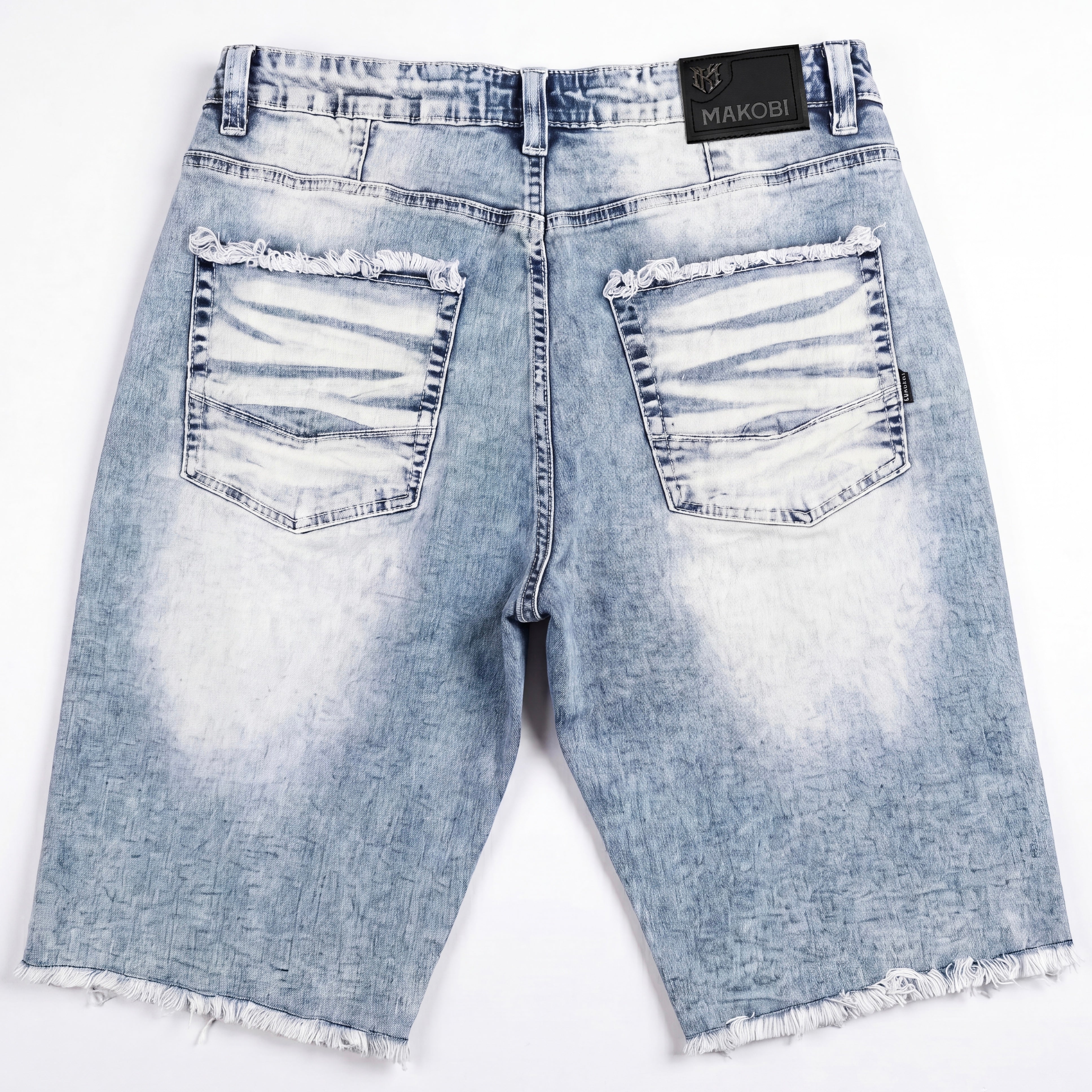 Makobi "Dolore Pain" Denim Shorts